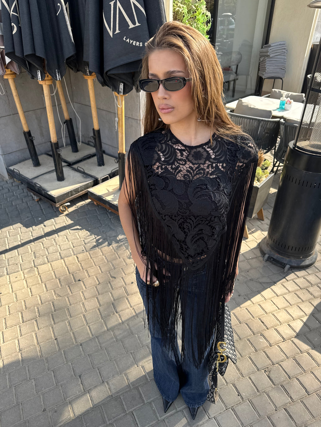 Fringed Lace Top (Coachella Collection)