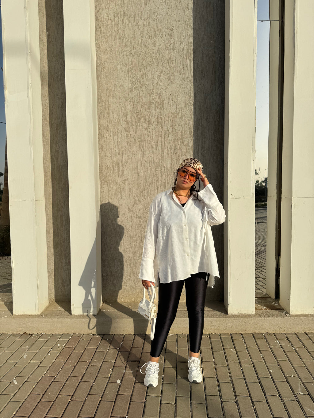 Linen White Overshirt